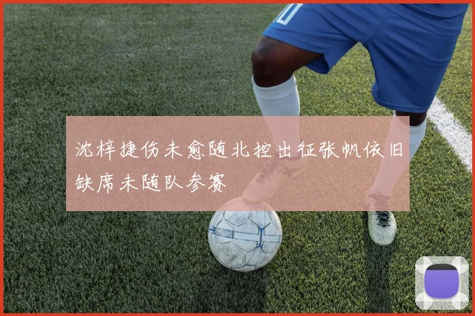 沈梓捷伤未愈随北控出征张帆依旧缺席未随队参赛